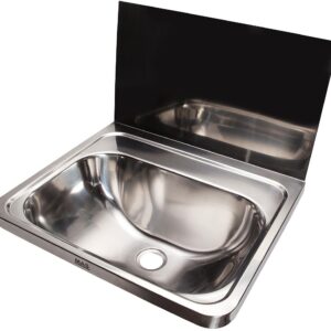 Fixed Splashback Wall Mounted Hand Basin
