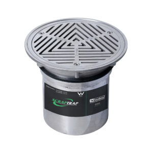 200mm Round Vinyl Floor Waste Arrestor- HEEL PROOF