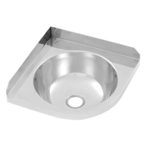 Compact 11 Litre Stainless Steel Hand Basin