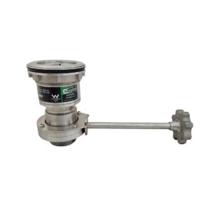 Cast Stainless Sink Waste Arrestor with Shut Off Valve (90mm)