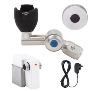 45 Degree Wall-Mount Sensor Bubbler with Metal Mouthguard