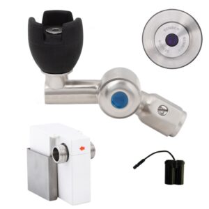 45 Degree Silicone Mouthguard Bubbler with Sensor