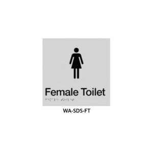 Female Ambulant Toilet (Silver) logo