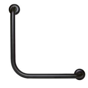 Wall Mount safety Grab Rail - Black