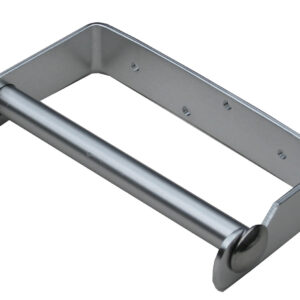Stainless Steel Toilet Roll Holder - Silver