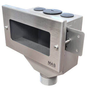 Tundish In Wall  Long Body Stainless Steel