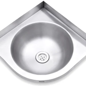 Corner Stainless Steel Hand Wash Basin
