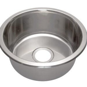 Round Stainless Steel Sink 17 Litres