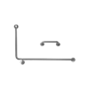 S.S. RHS 90˚ Flush Mount Side Wall & Cistern Grab Rail Set