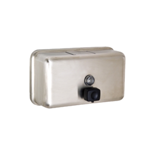 Horizontal Liquid Soap Dispenser S.S - ABS Pump Button