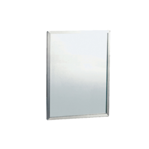 SS Channel Frame Mirror w/o Shelf
