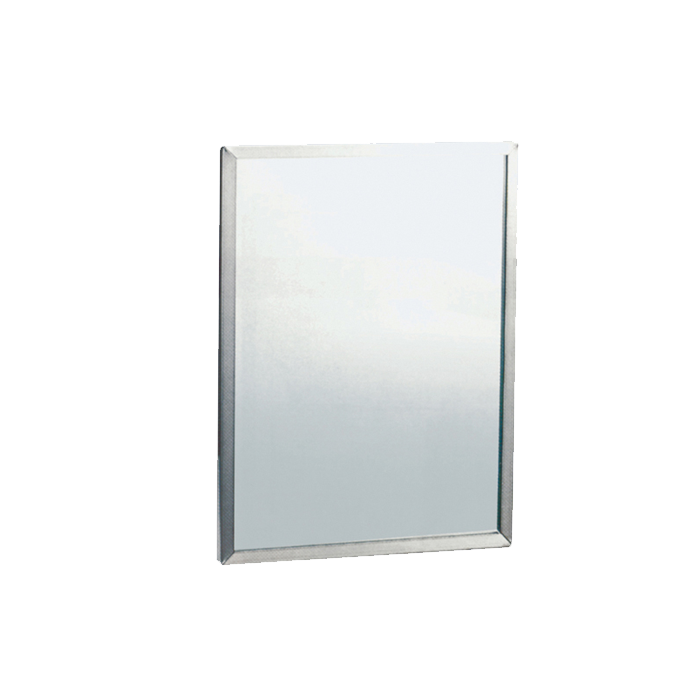 SS Channel Frame Mirror w/o Shelf